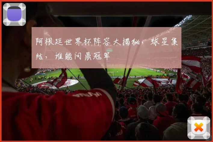 阿根廷世界杯阵容大揭秘，球星集结，谁能问鼎冠军